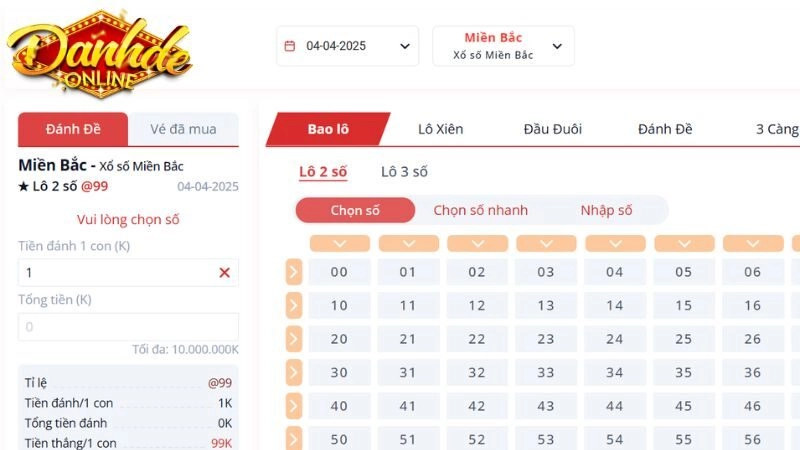 Tips chơi lô đề Five88 từ cao thủ
