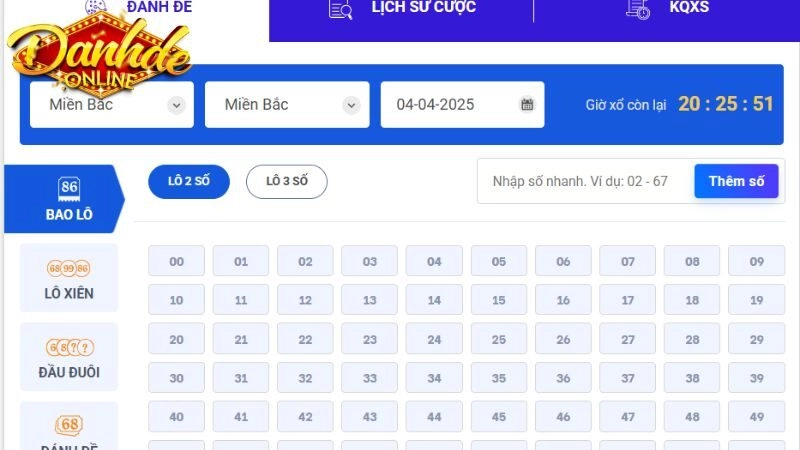 Hướng dẫn chơi lô đề tại Mibet từ A đến Z